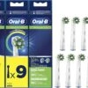 Oral B Oral-B CrossAction Opzetborstel Met CleanMaximiser-technologie, Verpakking Van 9 Stuks -Mondverzorgings Winkel 1200x844