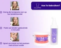 Glory Of White V34 Serum - Kleurcorrector - Witte Tanden - Tandpasta - Tanden Reinigen - Teeth Whitening - 30ML -Mondverzorgings Winkel 1200x932