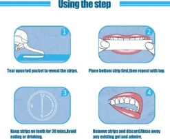 Merkloos Tanden Bleken - Witte Tanden - 5D White Teeth Whitening Strips - Teeth Whitening Strips - 28x Tandenbleek Strips - Zonder Peroxide (0%) -Mondverzorgings Winkel 1200x981 1