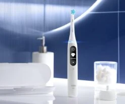 Oral B IO 6N - SMILE Black Lava Elektrische Tandenborstel Ontworpen Door Braun -Mondverzorgings Winkel 1200x999