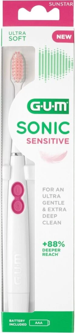 GUM® GUM Elektrische Tandenborstel Sonic Sensitive -Mondverzorgings Winkel 273x1200 1
