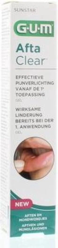 GUM® GUM AftaClear Mondgel 10 Ml -Mondverzorgings Winkel 283x1200 1