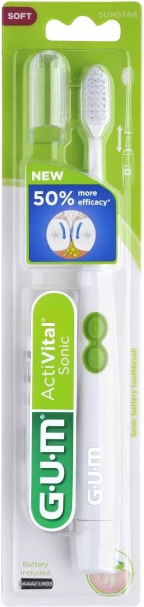 GUM® Gum Elektrische Tandenborstel Activital Sonic 3 GUM® Gum Elektrische Tandenborstel Activital Sonic