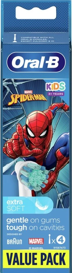 Oral B Oral-B Kids Opzetborstels Met Marvel Spider-Man-figuren, 4 Stuks 15 Oral B Oral-B Kids Opzetborstels Met Marvel Spider-Man-figuren, 4 Stuks -Mondverzorgings Winkel 318x1200 1