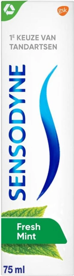 Sensodyne Freshmint Tandpasta Voor Gevoelige Tanden 2x 75 Ml -Mondverzorgings Winkel 323x1200 4