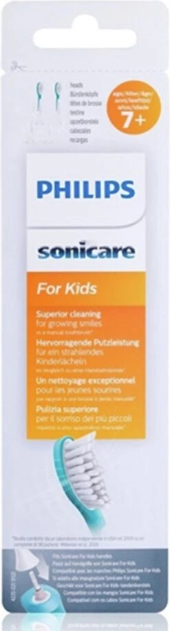 Philips Sonicare For Kids Standard A2 HX6042/33 - Opzetborstel - 2 Stuks -Mondverzorgings Winkel 325x1200 6