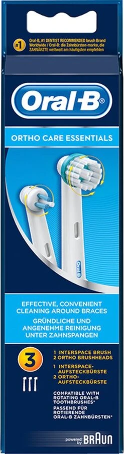 Oral B Oral-B Ortho Care - Opzetborstels - 3 Stuks -Mondverzorgings Winkel 327x1200 14