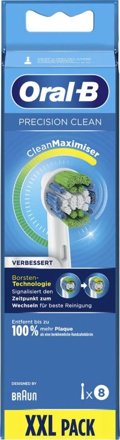 Oral B Oral-B Precision Clean Opzetborstel 8 Stuks - CleanMaximiser -Mondverzorgings Winkel 327x1200 8