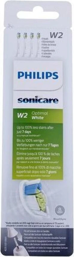 Philips Sonicare W2 Optimal White HX6064/10 - Opzetborstels - 4 Stuks 33 Philips Sonicare W2 Optimal White HX6064/10 - Opzetborstels - 4 Stuks -Mondverzorgings Winkel 348x1200 1