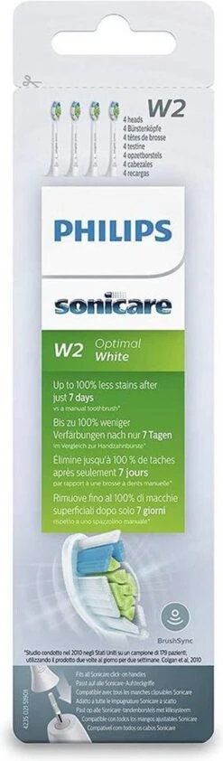 Philips Sonicare W2 Optimal White HX6064/10 - Opzetborstels - 4 Stuks 23 Philips Sonicare W2 Optimal White HX6064/10 - Opzetborstels - 4 Stuks -Mondverzorgings Winkel 352x1200 1