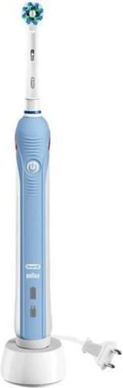 Oral B Oral-B Pro 2 2700 CrossAction - Elektrische Tandenborstel - Blauw, Wit 25 Oral B Oral-B Pro 2 2700 CrossAction - Elektrische Tandenborstel - Blauw, Wit -Mondverzorgings Winkel 381x1200