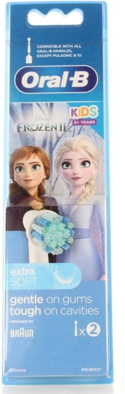 Oral B Oral-B Opzetborstels Kids Frozen 2 Stuks -Mondverzorgings Winkel 383x1200