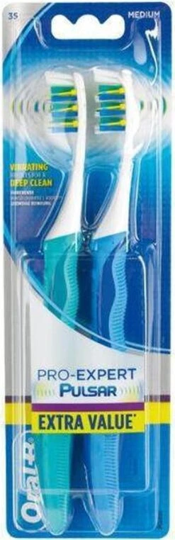 Oral B Oral-B Pro-Expert Pulsar 35M - 2 Tandenborstels - Handtandenborstel 8 Oral B Oral-B Pro-Expert Pulsar 35M - 2 Tandenborstels - Handtandenborstel -Mondverzorgings Winkel 389x1200