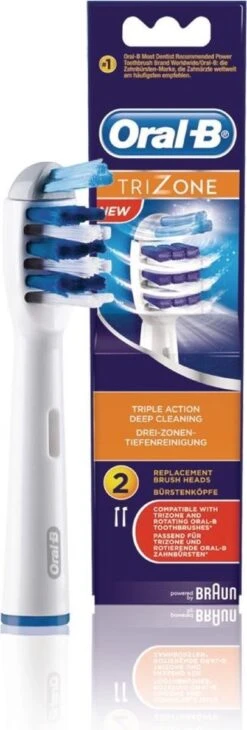Oral B Oral-B TriZone - Opzetborstels - 2 Stuks -Mondverzorgings Winkel 406x1200