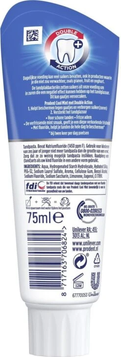 Prodent Cool Mint Tandpasta - 12 X 75 Ml - Voordeelverpakking -Mondverzorgings Winkel 409x1200
