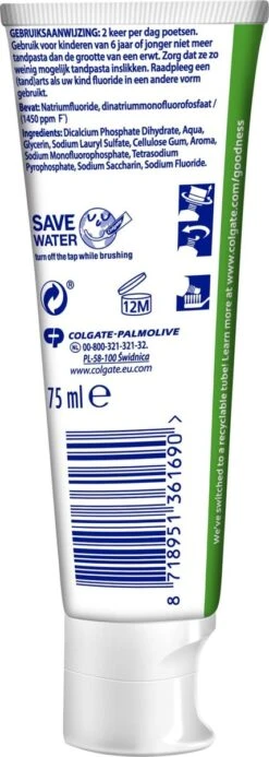 Colgate® Colgate Caries Protection Tandpasta - 6 X 75 Ml - Voordeelverpakking -Mondverzorgings Winkel 428x1200 2