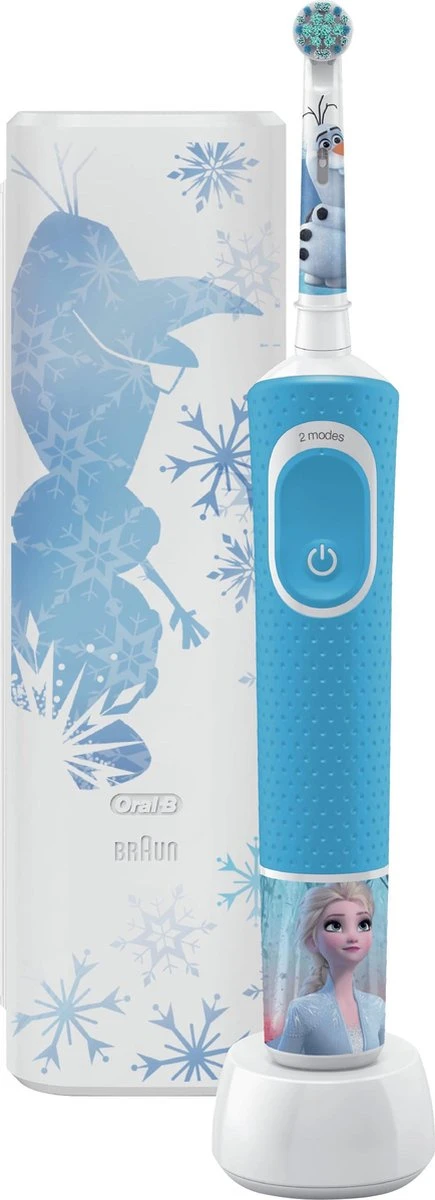 Oral B Oral-B Kids Frozen 2 - Elektrische Tandenborstel - Powered By Braun - 1 Handvat En 1 Opzetborstel 4 Oral B Oral-B Kids Frozen 2 - Elektrische Tandenborstel - Powered By Braun - 1 Handvat En 1 Opzetborstel - Afbeelding 2