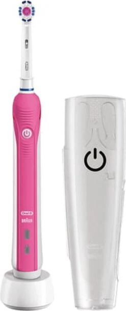 Oral B Oral-B PRO 2500 3D - Elektrische Tandenborstel - Roze -Mondverzorgings Winkel 486x1200