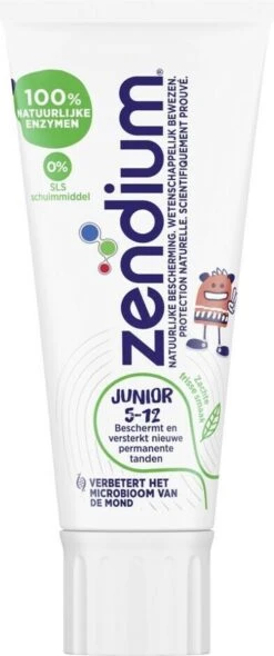 Zendium Junior 5-12jr Tandpasta - 12 X 50 Ml - Voordeelverpakking -Mondverzorgings Winkel 502x1200