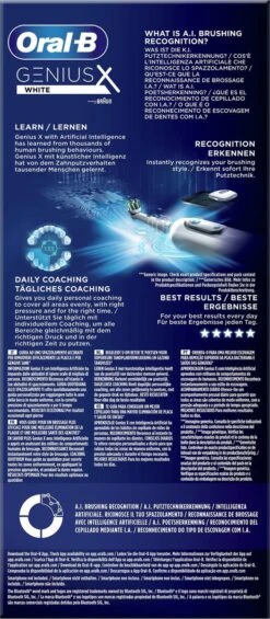 Oral B Oral-B Genius X - Wit - Elektrische Tandenborstel - Ontworpen Door Braun - 1 Handvat En 1 Opzetborstel 21 Oral B Oral-B Genius X - Wit - Elektrische Tandenborstel - Ontworpen Door Braun - 1 Handvat En 1 Opzetborstel -Mondverzorgings Winkel 525x1200