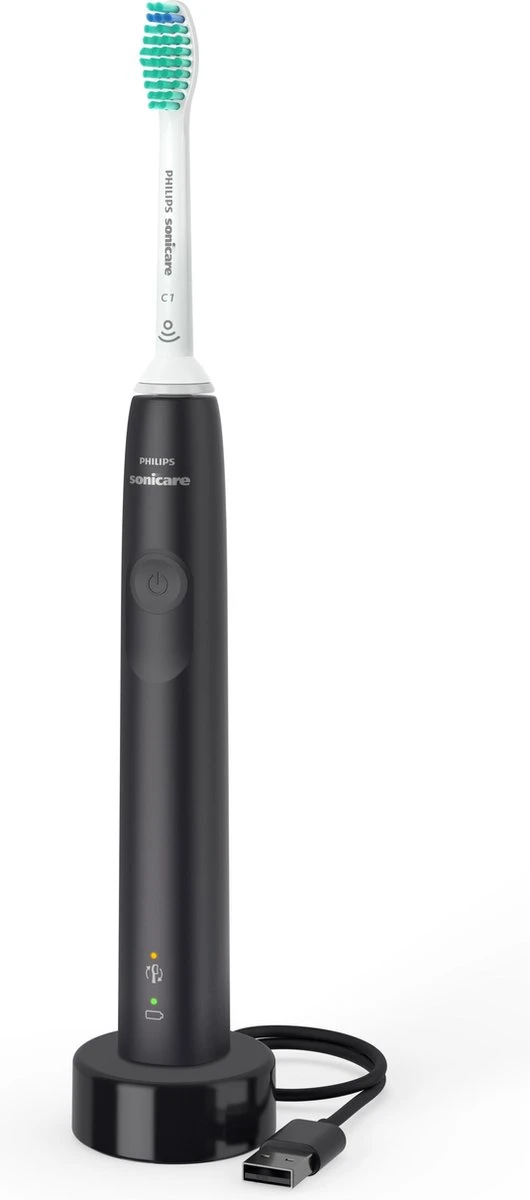 Philips Sonicare Series 3100 HX3675/15 - Elektrische Tandenborstel - Zwart & Roze - Duopack 8 Philips Sonicare Series 3100 HX3675/15 - Elektrische Tandenborstel - Zwart & Roze - Duopack - Afbeelding 6