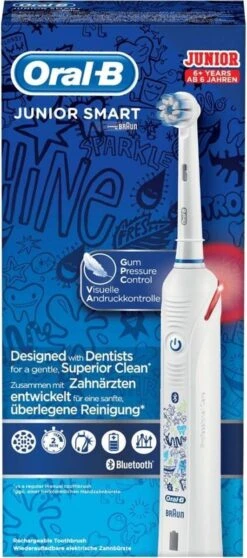 Oral B Oral-B Junior - Elektrische Tandenborstel - Wit -Mondverzorgings Winkel 531x1200
