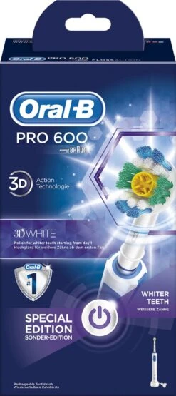 Oral B Oral-B White & Clean 600 BOX 8 Oral B Oral-B White & Clean 600 BOX -Mondverzorgings Winkel 534x1200 3
