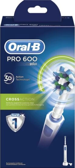 Oral B Oral-B PRO600 - Cross Action - Elektrische Tandenborstel -Mondverzorgings Winkel 537x1200 1