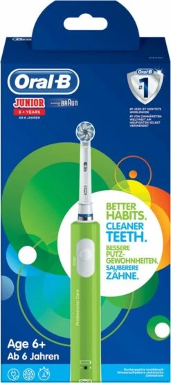Oral B Oral-B Junior - Elektrische Tandenborstel - Groen -Mondverzorgings Winkel 537x1200 2