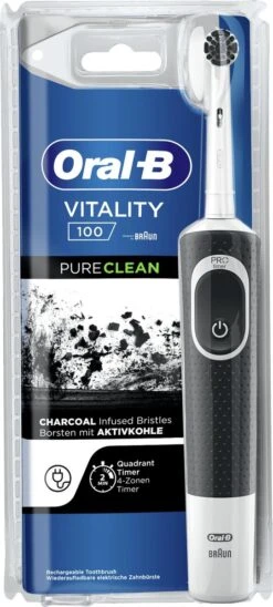 Oral B Oral-B Vitality - 100 - Pure Clean Elektrische Tandenborstel Ontworpen Door Braun -Mondverzorgings Winkel 541x1200