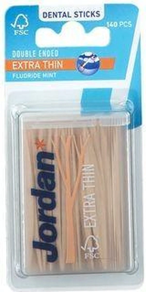 Merkloos Jordan Extra Dun - 140 St - Tandenstoker 4 Merkloos Jordan Extra Dun - 140 St - Tandenstoker - Afbeelding 2
