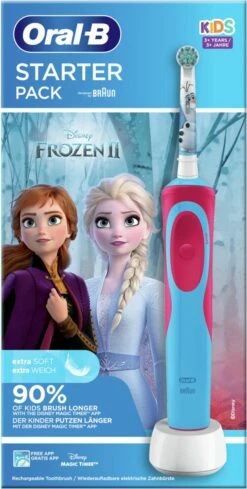 Oral B Oral-B Vitality Frozen - Elektrische Tandenborstel Voor Kinderen - 1 Handvat En 2 Opzetborstels 32 Oral B Oral-B Vitality Frozen - Elektrische Tandenborstel Voor Kinderen - 1 Handvat En 2 Opzetborstels -Mondverzorgings Winkel 606x1200 1