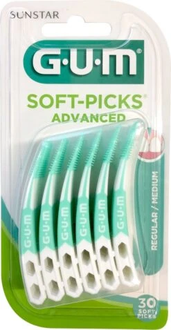 GUM® GUM Soft-Picks Advanced 30pcs -Mondverzorgings Winkel 620x1200