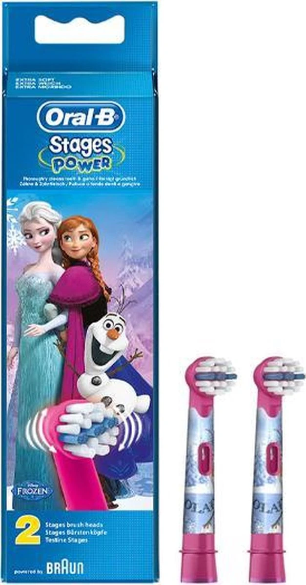 Oral B Oral-B Stages Power - Disney Frozen - Opzetborstels - 2 Stuks 16 Oral B Oral-B Stages Power - Disney Frozen - Opzetborstels - 2 Stuks - Afbeelding 14