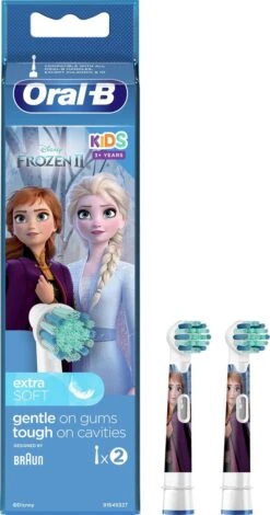 Oral B Oral-B Opzetborstels Kids Frozen 2 Stuks -Mondverzorgings Winkel 630x1200