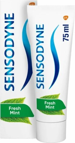 Sensodyne Freshmint Tandpasta Voor Gevoelige Tanden 4x75ml -Mondverzorgings Winkel 632x1200
