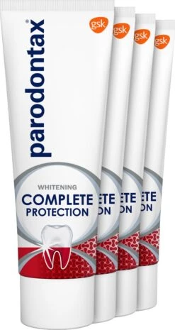 Parodontax Complete Protection Whitening - Tandpasta - Tegen Bloedend Tandvlees - 4x75 Ml -Mondverzorgings Winkel 638x1200 10