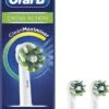 Oral B Oral-B CrossAction - Met CleanMaximiser-technologie - Opzetborstels - 2 Stuks