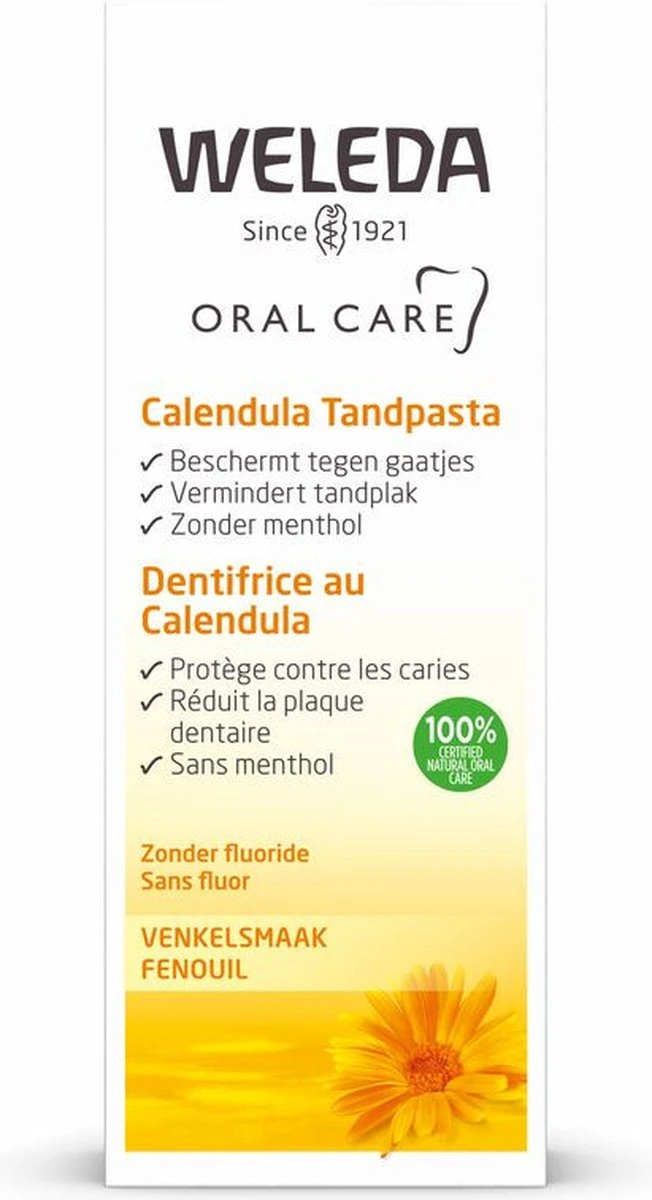 Weleda Calendula Tandpasta 5 Weleda Calendula Tandpasta - Afbeelding 3
