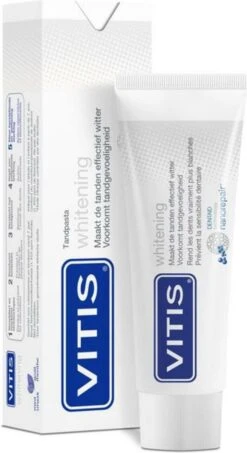 Vitis Whitening Tandpasta 75 Ml -Mondverzorgings Winkel 655x1200