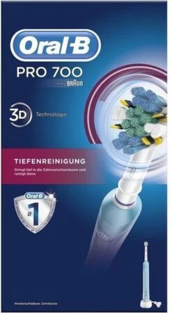 Oral B Pro 700 CrossAction - Elektrische Tandenborstel 32 Oral B Pro 700 CrossAction - Elektrische Tandenborstel -Mondverzorgings Winkel 659x1200