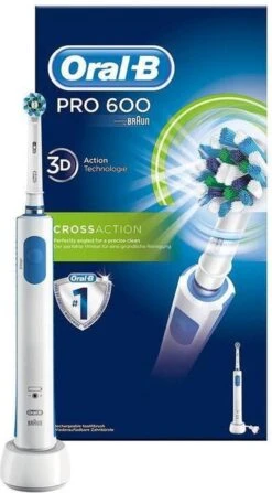 Oral B Oral-B PRO600 - Cross Action - Elektrische Tandenborstel -Mondverzorgings Winkel 663x1200 1