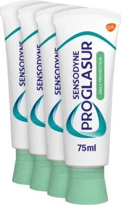 Sensodyne Proglasur Daily Protection Dagelijkse Tandpasta Bij Tanderosie 4x 75ml -Mondverzorgings Winkel 705x1200 1