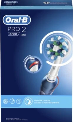 Oral B Oral-B Pro 2 2700 CrossAction - Elektrische Tandenborstel - Blauw, Wit 23 Oral B Oral-B Pro 2 2700 CrossAction - Elektrische Tandenborstel - Blauw, Wit -Mondverzorgings Winkel 717x1200
