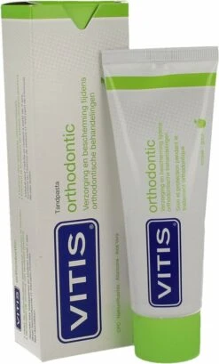 Vitis Orthodontic Tandpasta - 75ml -Mondverzorgings Winkel 724x1200 1