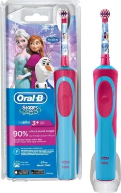 Oral B Oral-B Stages Power Kids Frozen - Elektrische Tandenborstel - 1 Handvat En 1 Opzetborstel -Mondverzorgings Winkel 752x1200