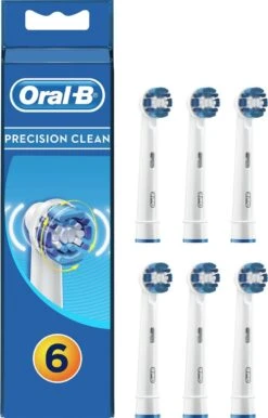 Oral B Oral-B Precision Clean - Opzetborstels - 6 Stuks - Wit -Mondverzorgings Winkel 768x1200 1