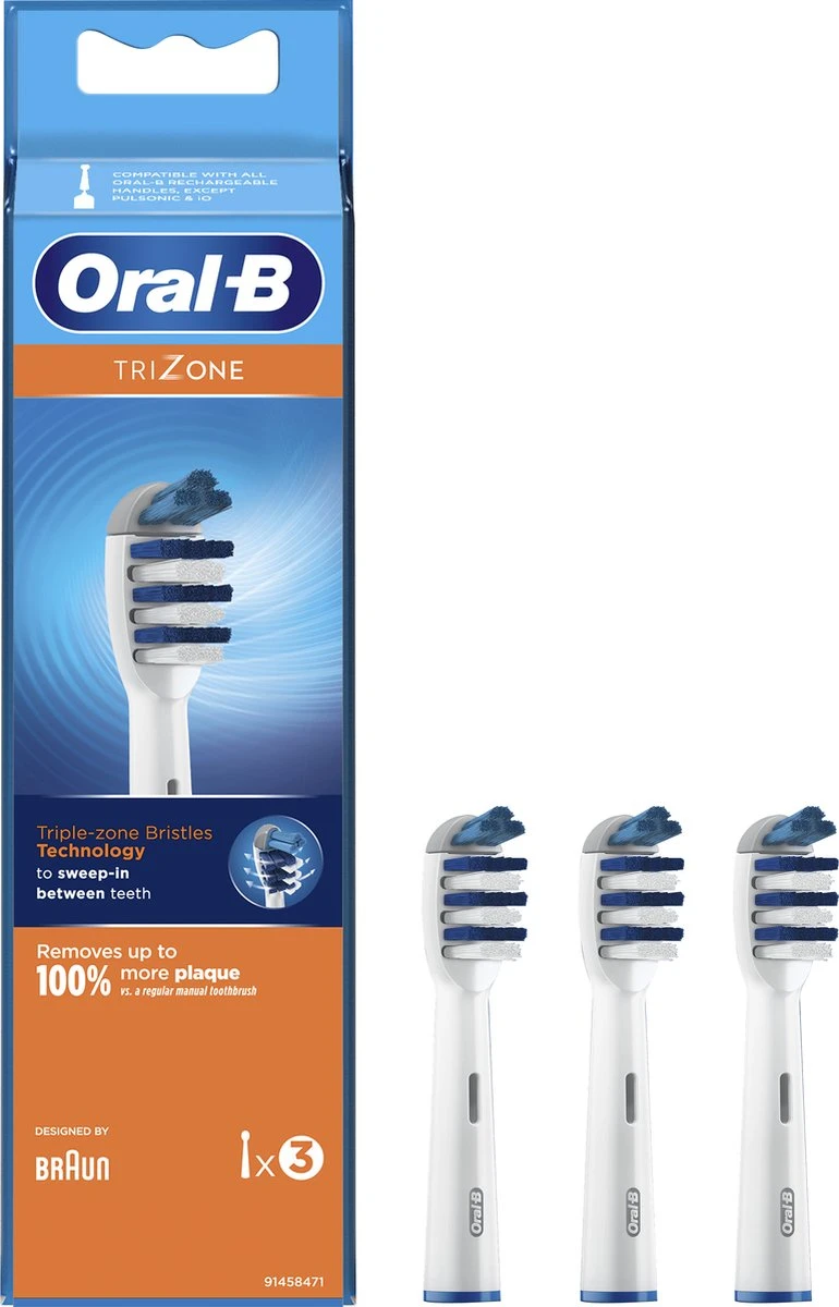 Oral B ORAL-B - Tandenborstel Trizone EB30 - Verp. 3st. - 80217891 3 Oral B ORAL-B - Tandenborstel Trizone EB30 - Verp. 3st. - 80217891