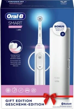 Oral B Oral-B Smart Sensitive - Elektrische Tandenborstel - Ontworpen Door Braun - 1 Handvat En 1 Opzetborstel -Mondverzorgings Winkel 812x1200