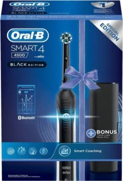 Oral B Oral-B Smart 4 4500 - Zwart - Elektrische Tandenborstel - Powered By Braun - 1 Handvat En 2 Opzetborstels -Mondverzorgings Winkel 818x1200 2